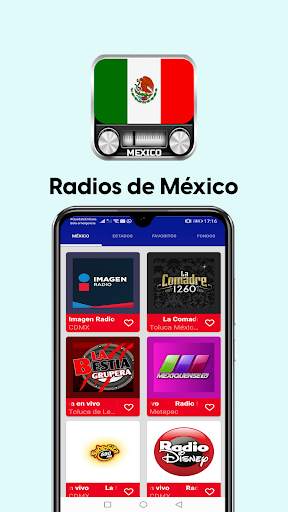 Radios de Mexico Gratis скриншот 5