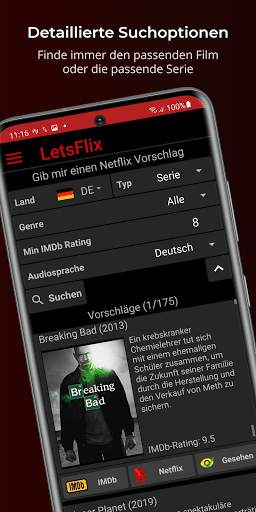 LetsFlix - Netflix Content finden und entdecken screenshot 2