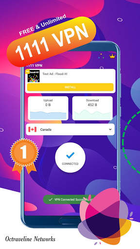 1111 VPN - A Fast, Unlimited, Free VPN Proxy screenshot 2