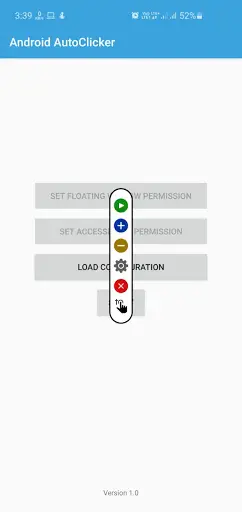 Android AutoClicker screenshot 1