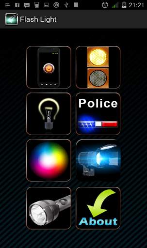 Flashlight screenshot 1