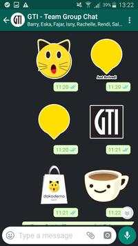 GTI Whatsapp Emoticon & Stickers screenshot 2