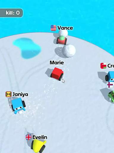 Bumper Cars – Snowball Fighting screenshot 8