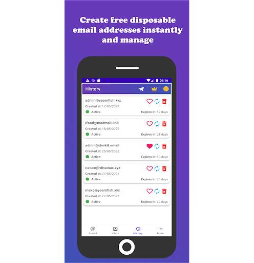 Temp Mail Premium screenshot 2
