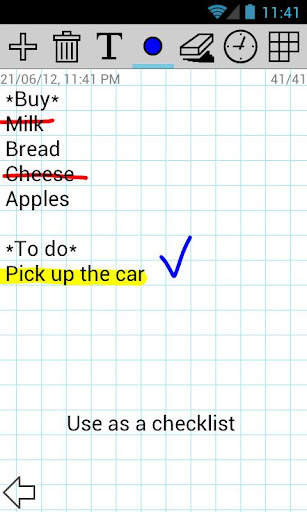apMemo Lite - Graphic Notepad screenshot 4