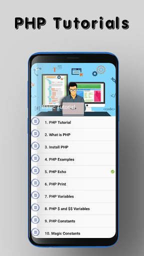 PHP Tutorial - Offline  Learning скриншот 2