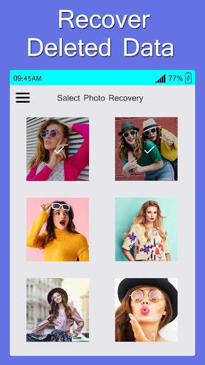 Recover Deleted All Photos : Files,Foto,Contacts screenshot 1