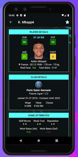 Player Potentials 21 4 تصوير الشاشة