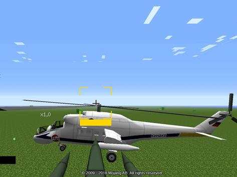 Helicopter Mod for Minecraft PE Ideas screenshot 2