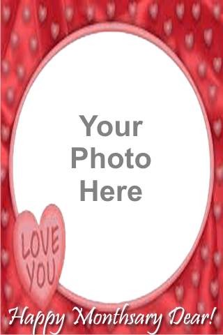Happy Monthsary Photo Frame 2 تصوير الشاشة