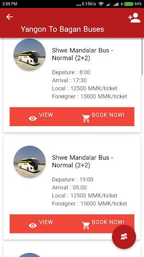 BNF Express Myanmar Bus Ticket screenshot 3