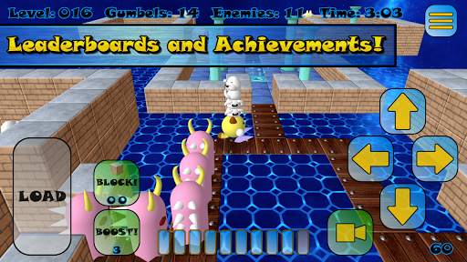 Gumbelmon: 3D Labyrinth Classic Arcade Maze Run screenshot 7