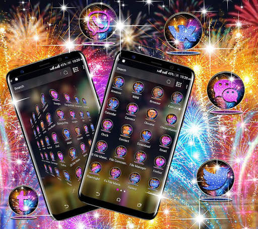 Happy New Year Launcher Theme screenshot 5