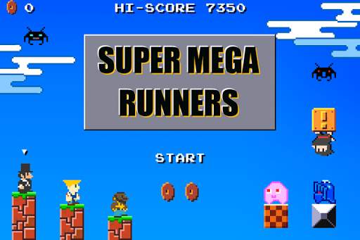 Super Mega Runners:Stage Maker screenshot 1