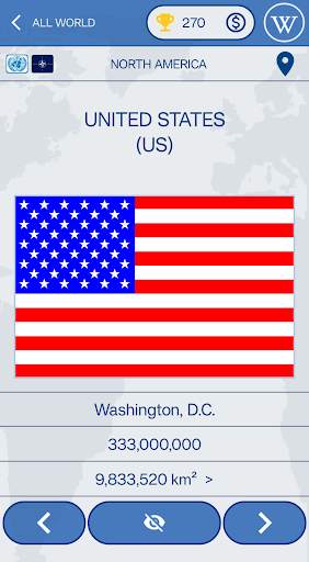 The Flags of the World Quiz screenshot 1