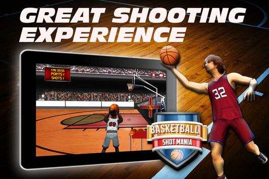 Tembakan Bola Basket screenshot 1