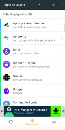 Gestor de applicaciones - Lite screenshot 1