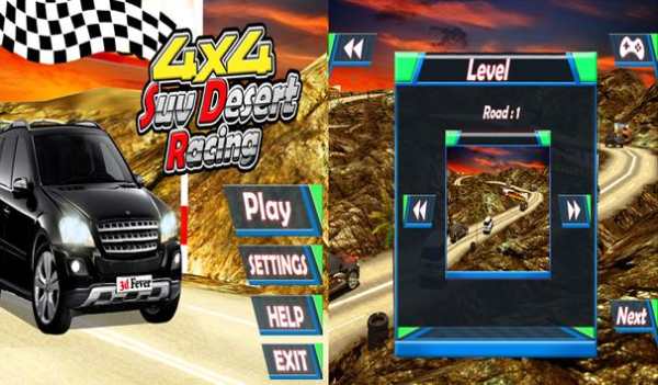 4x4 Suv Desert Racing screenshot 9