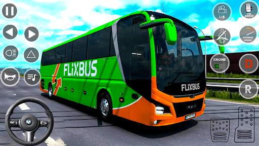 Passenger 3D Bus Drive Sim screenshot 2