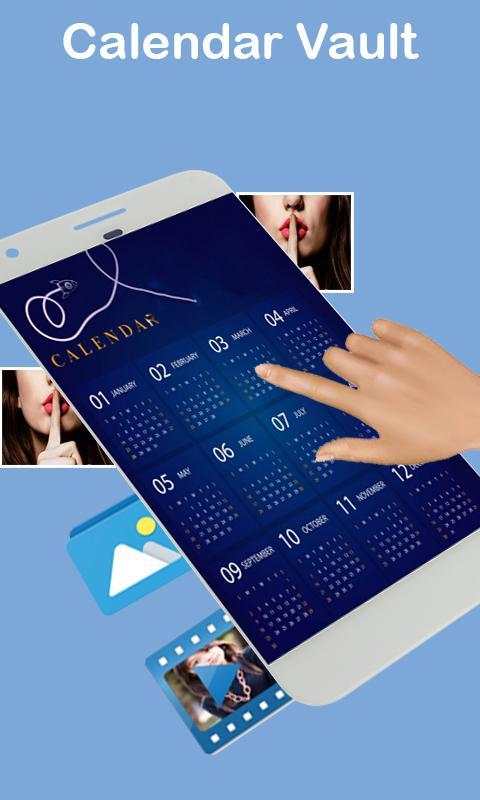Calendar Vault – Lock & Hide Photo Videos screenshot 3