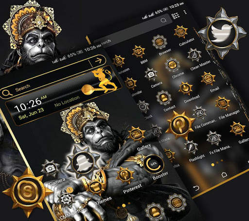 Lord Hanuman Ji Launcher Theme screenshot 4