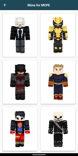 Superhero Skins for Minecraft screenshot 2