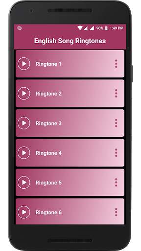 English Song Ringtones screenshot 3