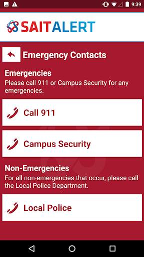 SAIT ALERT screenshot 3