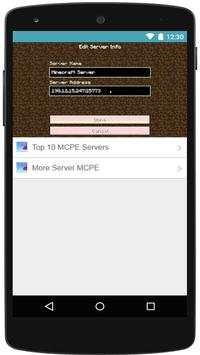 Live Servers For MineCraft screenshot 1