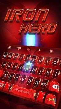Cool Keyboard Theme for Red Iron Hero screenshot 2