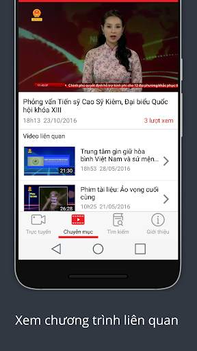 Quốc Hội TV screenshot 3