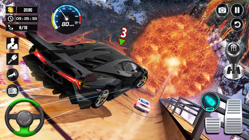 Ramp Car Game GT Car Stunts 3D screenshot 2