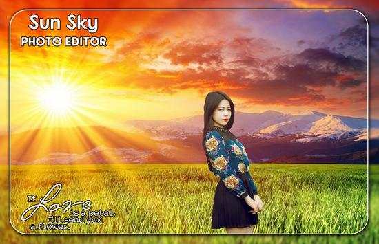 Sun Sky Photo Editor screenshot 1