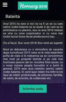 Horoscop 2016 screenshot 7