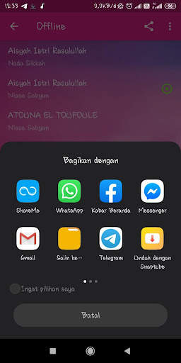 Aisyah Istri Rasulullah Sholawat Terbaru Offline screenshot 6