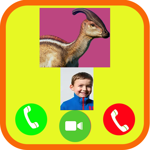Fake Video Call Jurassic - Dino World Prank Dial icon