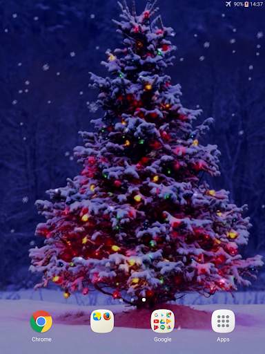 Christmas Tree 3D Wallpaper screenshot 12