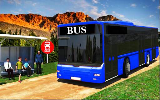 Drive Hill Coach Bus Simulator Jogo de Ônibus 2019 screenshot 9