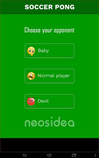 Soccer Pong Game screenshot 4
