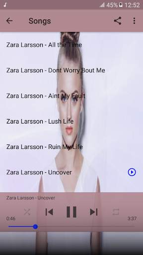 Zara Larsson - the best songs 2019 screenshot 2