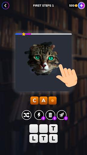 Scratch and Guess - Word Photo Quiz screenshot 2