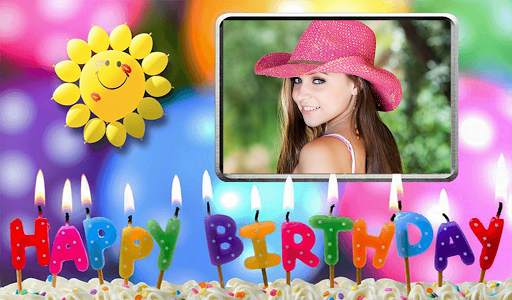 Birthday Photo Frame screenshot 2