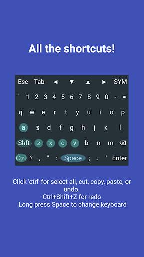 CodeBoard Keyboard for Coding स्क्रीनशॉट 3