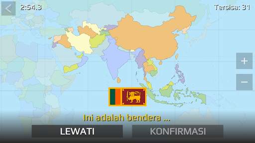 Kuis Peta Dunia screenshot 2