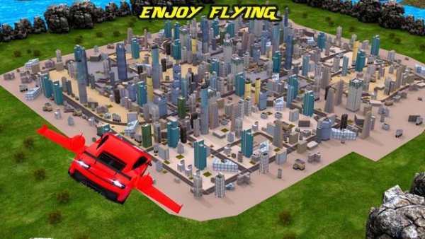 Futuristic Flying Car Driving screenshot 1