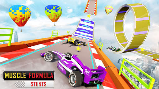 Formula Racing Stunts - Mega Ramp Stunt Games screenshot 1