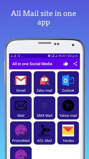 All in one social media and social network app screenshot 7