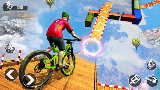 Mega Ramp BMX Bicycle Racing : Tricky Stunts 2020 screenshot 2