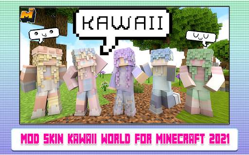 Mod Kawaii World for Minecraft screenshot 2
