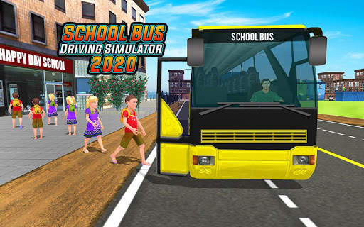 School Bus Driving Simulator 3D - 2020 screenshot 2
